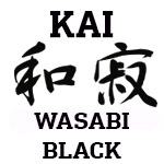 Kai Wasabi Black japán konyhakések